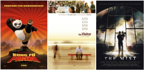 Kung Fu Panda / The Visitor / The Mist