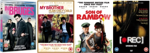 DVD Releases 10-08-08: In Bruges / My Brother is an Only Child / Son of Rambow / REC