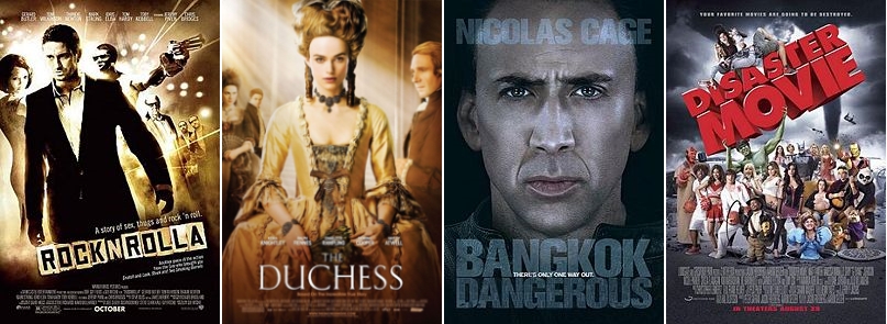 Rocknrolla / The Duchess / Bangkok Express / Disaster Movie