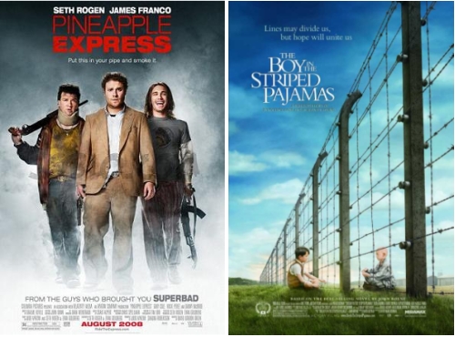 Pineapple Express / The Boy in the Striped Pyjamas
