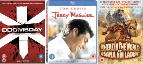 DVD Picks 01-09-08 / Doomsday / Jerry Maguire / Where in the World is Osama Bin Laden?