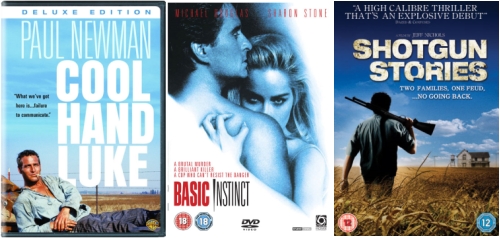DVD Picks 15-09-08 Cool Hand Luke / Basic Instinct / Shotgun Stories