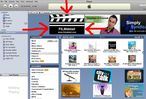 FILMdetail podcasts on iTunes