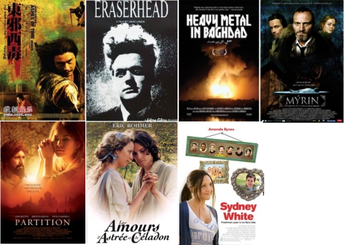 Ashes of Time Redux / Eraserhead / Heavy Metal in Baghdad / Jar City / Partition / Sydney White