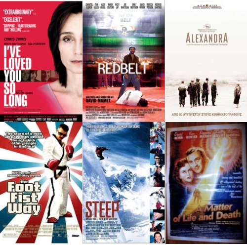 I've Loved You So Long / Redbelt / Alexandra / The Foot Fist Way / Steep / A Matter of Life and Death