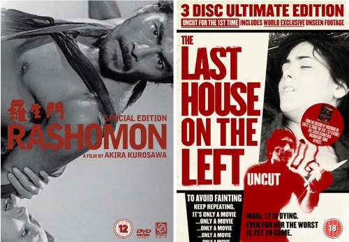 DVD Picks 13-10-08 Rashomon and The Last House on the Left
