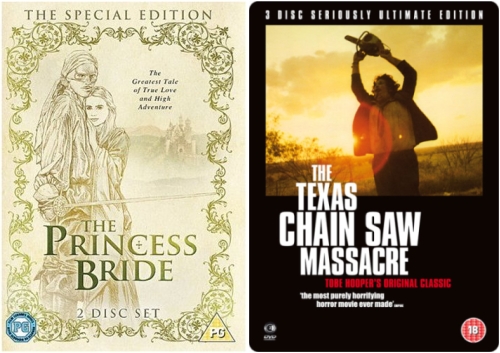 DVD Picks 03-11-08 The Princess Bride / The Texas Chainsaw Massacre