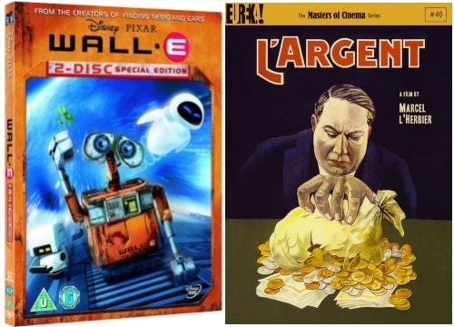 DVD Picks Wall-E and LArgent