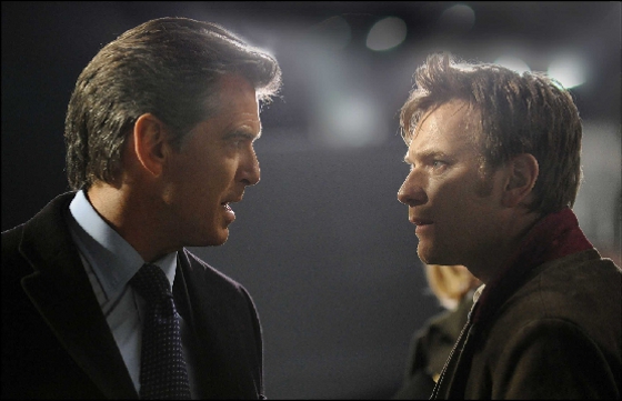 Piers Brosnan and Ewan McGregor in The Ghost / Photo: Guy Ferrandis. © 2009 Optimum Releasing / Summit Entertainment, LLC. All rights reserved.