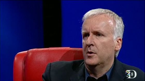 James Cameron at D8