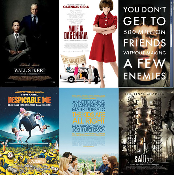 UK Cinema Releases / October 2010