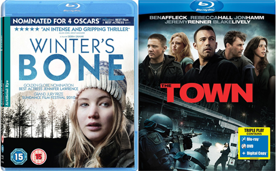 UK DVD and Blu-ray Picks 31-01-11 / Winter's Bone & The Town