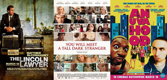 UK Cinema Releases for Friday 11th March 2011